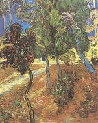 Vincent Van Gogh, Trees in the Garden of Saint-Paul Hospital (nn04)
